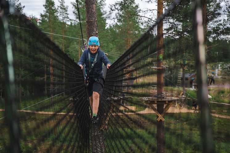 Klätterpark | Orsa Grönklitt