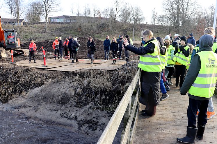 Mastrup Bæk åbnes 06