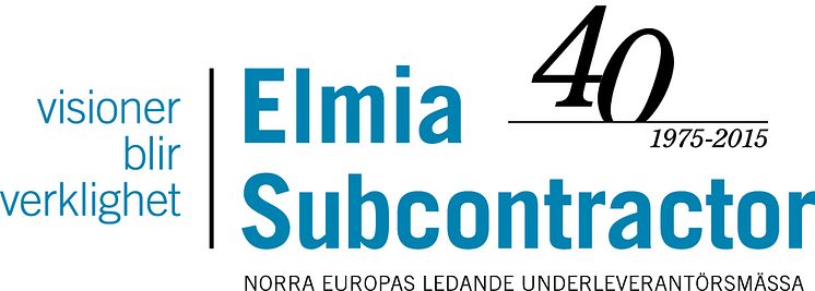 Elmia Subcontractor 40 år!