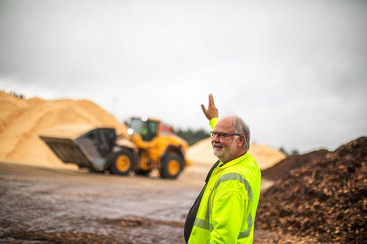 Solör Bioenergis pelletsfabrik i Älvdalen