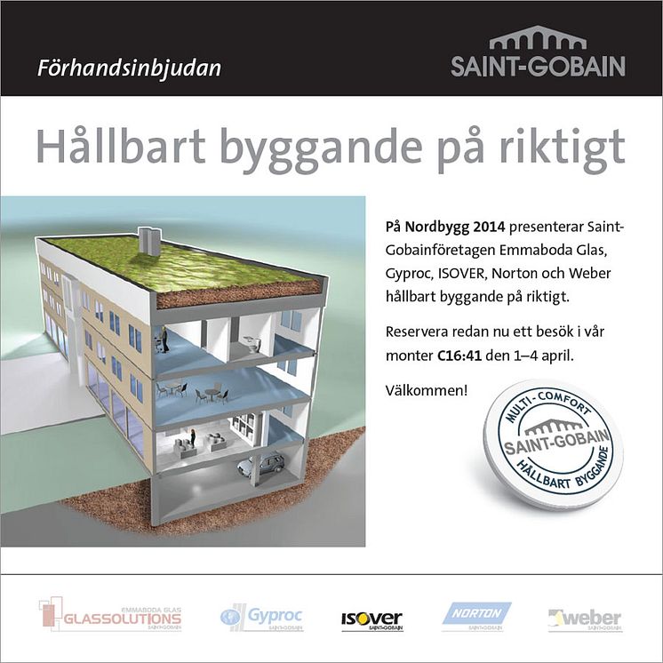 Saint-Gobain ISOVER på Nordbygg