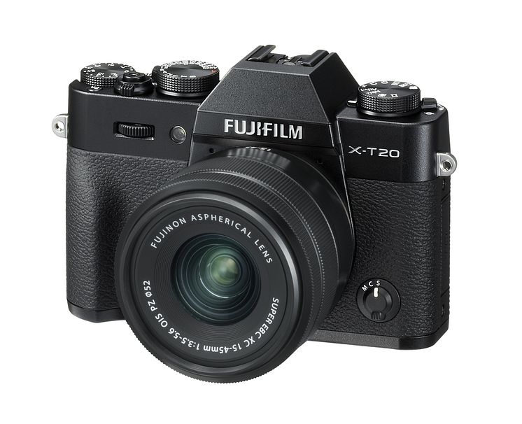 FUJIFILM X-T20 XC15-45 black