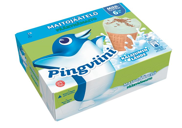 Pingviini Päärynämaito -minituutit