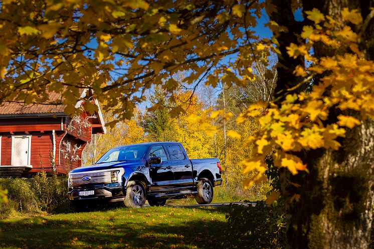 Ford F-150 Lightning høst 2023 Norge (11)