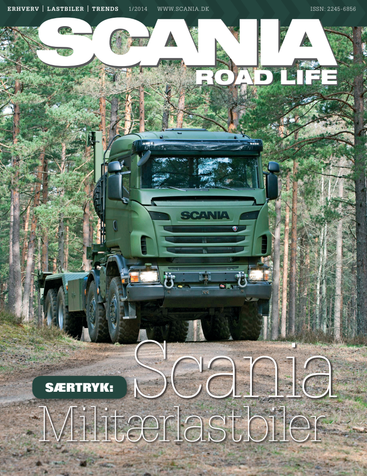 Scania R 730 bjærgningsbil på dansk militærudstilling