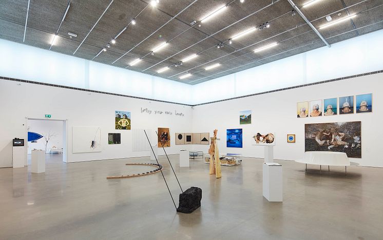 Samlade verk! 30 år med Maria Bonnier Dahlins stiftelse - installationsbild