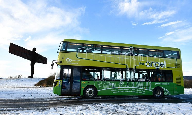 Go North East thanks customers for patience after colleagues pull out all the stops during snow disruption