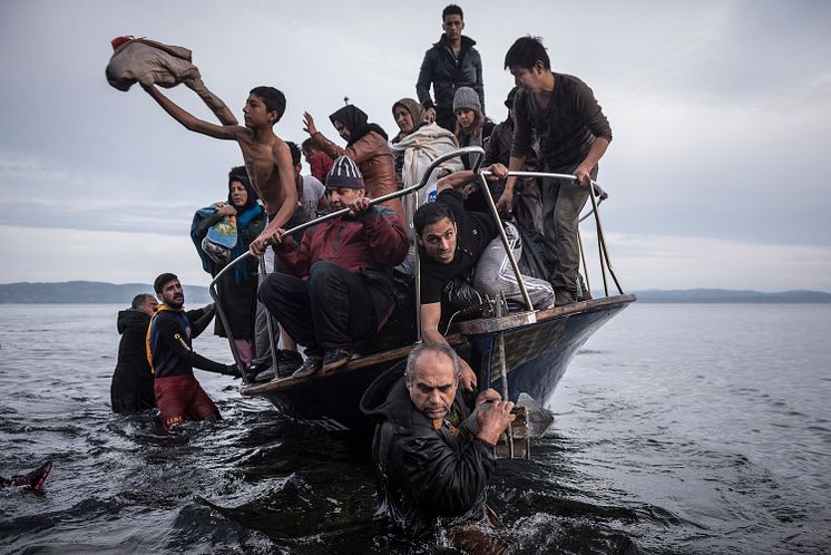 World Press Photo General News, 1st prize stories – photo 1  Sergey Ponomarev, Russia, for The New York Times Reporting Europe's Refugee Refugee CrisisCrisis, 2015
