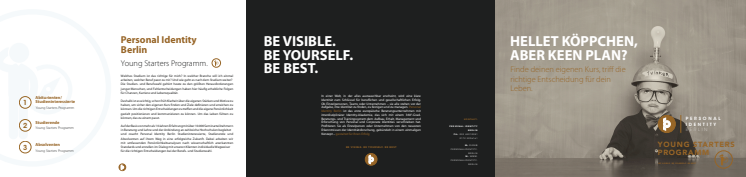 Young Starters Programm Brochure
