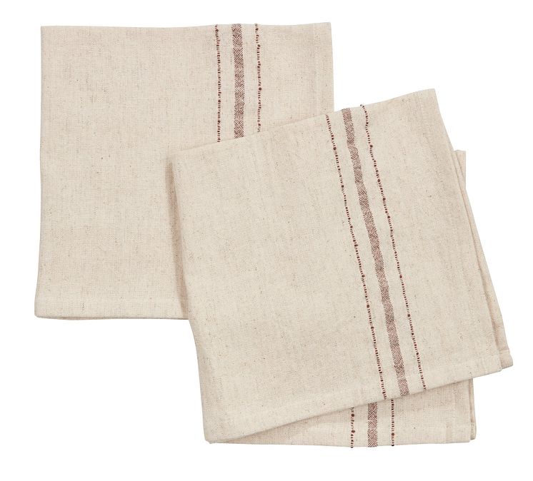 Serviette de table KASTANIE 40x40 naturel 2pcspk