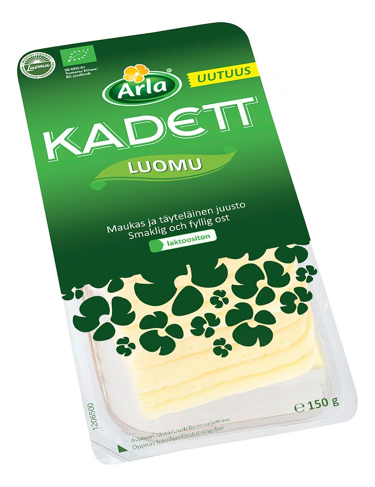 Arla Kadett luomujuustoviipaleet 150 g