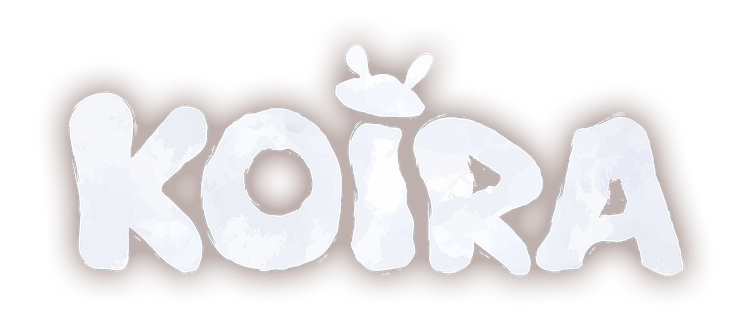 Koira_Logo_White_with shadow