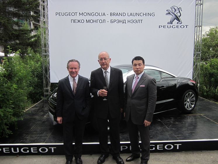 Premiär för Peugeot i Mongoliet