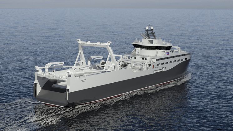 Rimfrost’s innovative new Kongsberg Maritime-designed krill fishing vessel