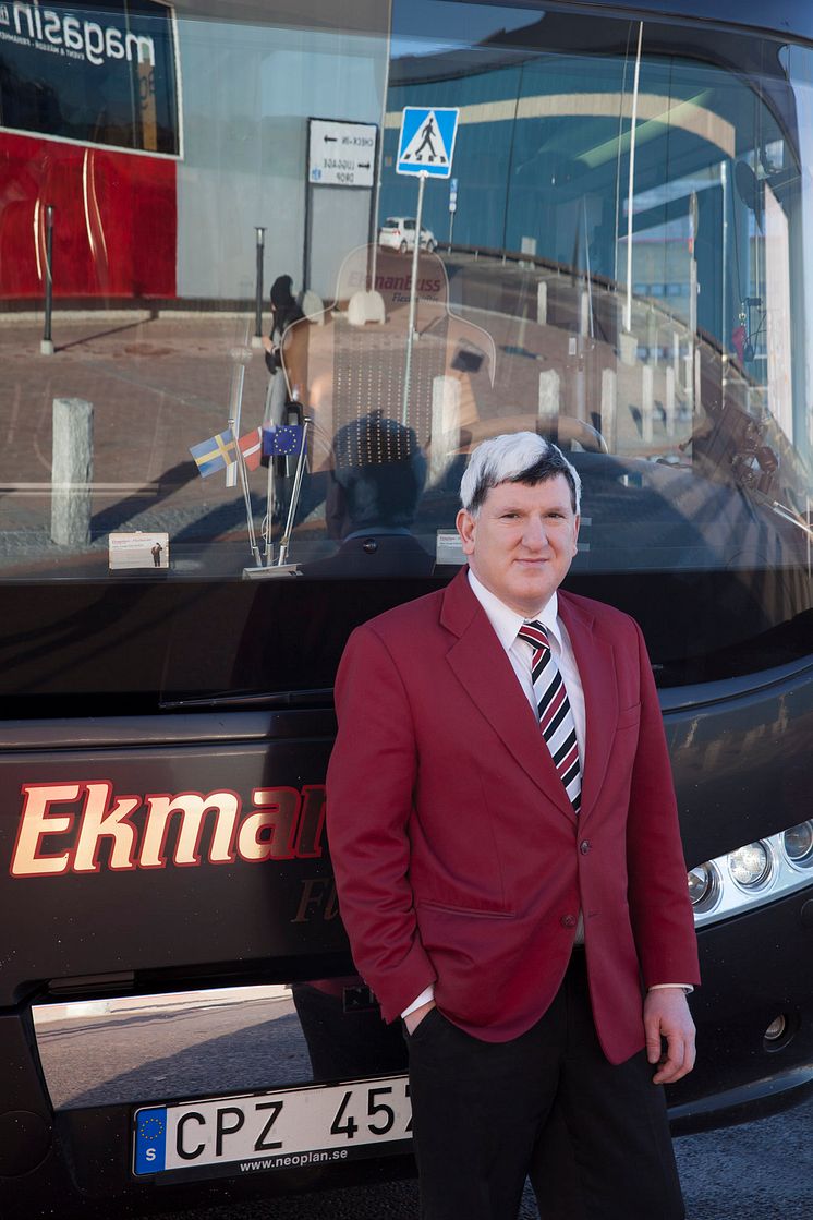 Johan Ekman, Grundare och VD, EkmanBuss Flexibussitet och EkmanResor 1st Bussness Class