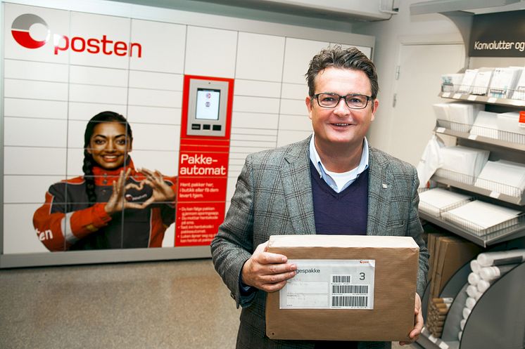 -Trenden med økende shopping av møbler på nett fortsetter, sier e-handelsdirektør Gunnar Henriksen i Posten Norge. FOTO: Håvard Jørstad