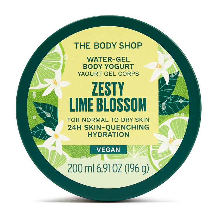 Zesty Lime Blossom Water-Gel Body Yogurt 200ml