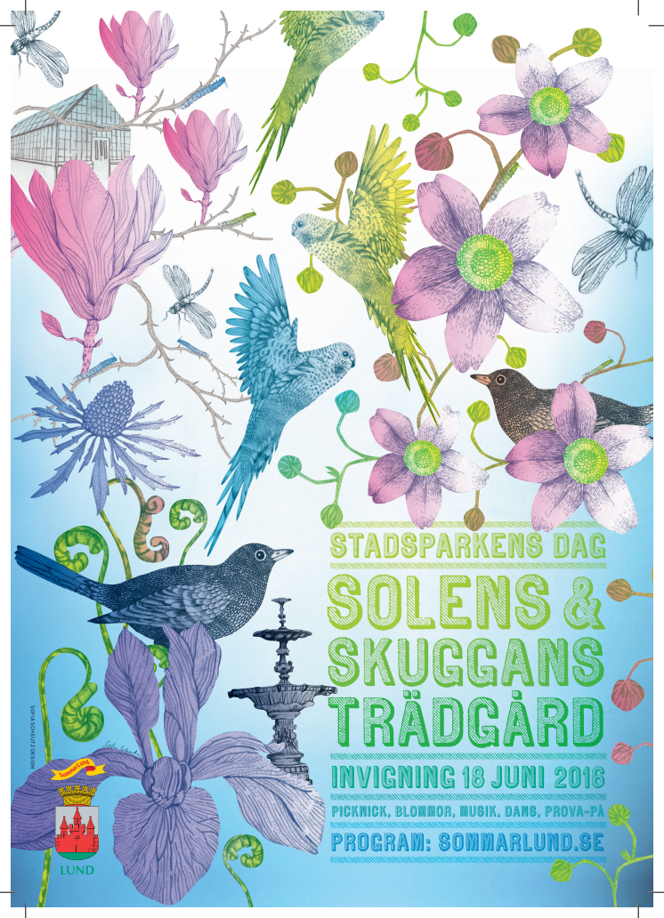 Stadsparkens dag: invigning av Solens & skuggans trädgård