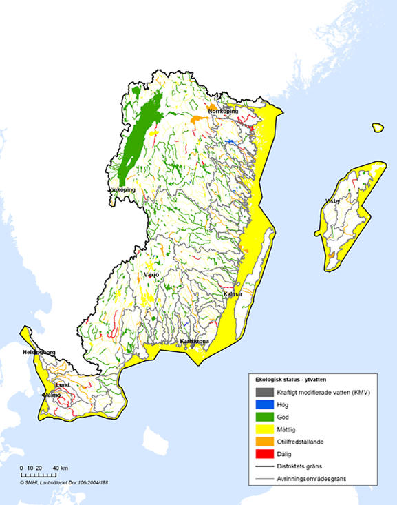 HaV klar med regler för miljöstatus  på svenskt ytvatten 