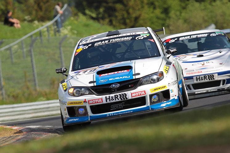 Subaru STI blev klassvinnare på Nürburgring