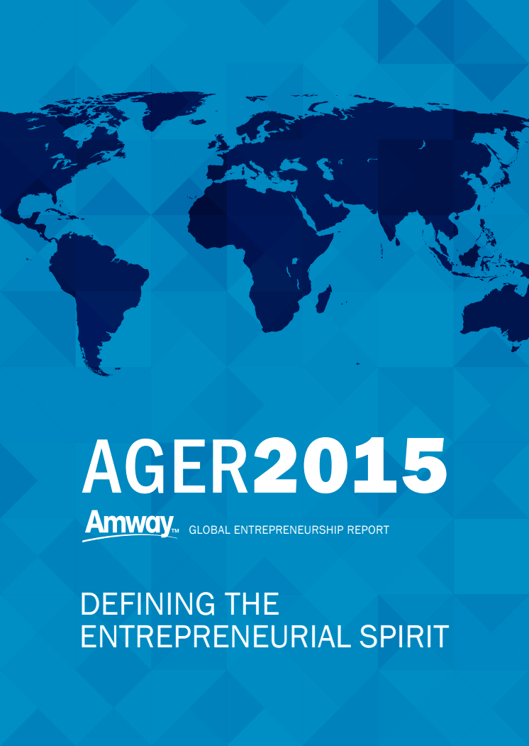 Amway Global Entrepreneurship Report 2015