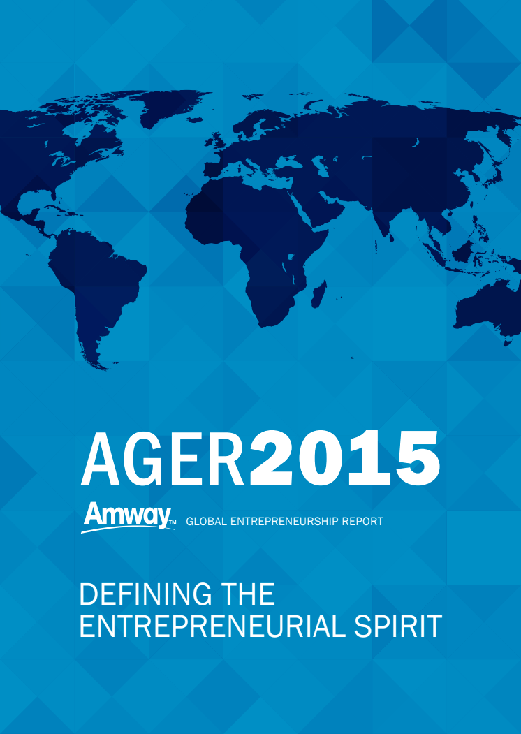 Amway Global Entrepreneurship Report 2015 