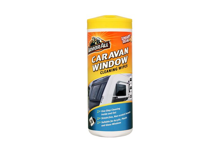 Caravan fönsterrengöring