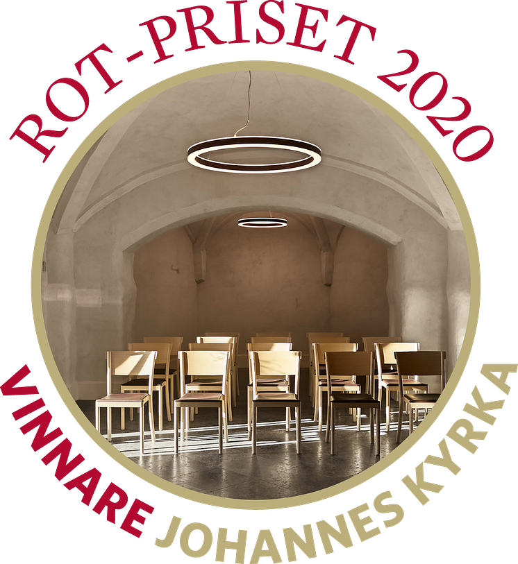 Vinnare av ROT-priset 2020: Johannes kyrka