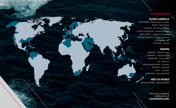 Document - Cox  Powertrain - Global distribution map