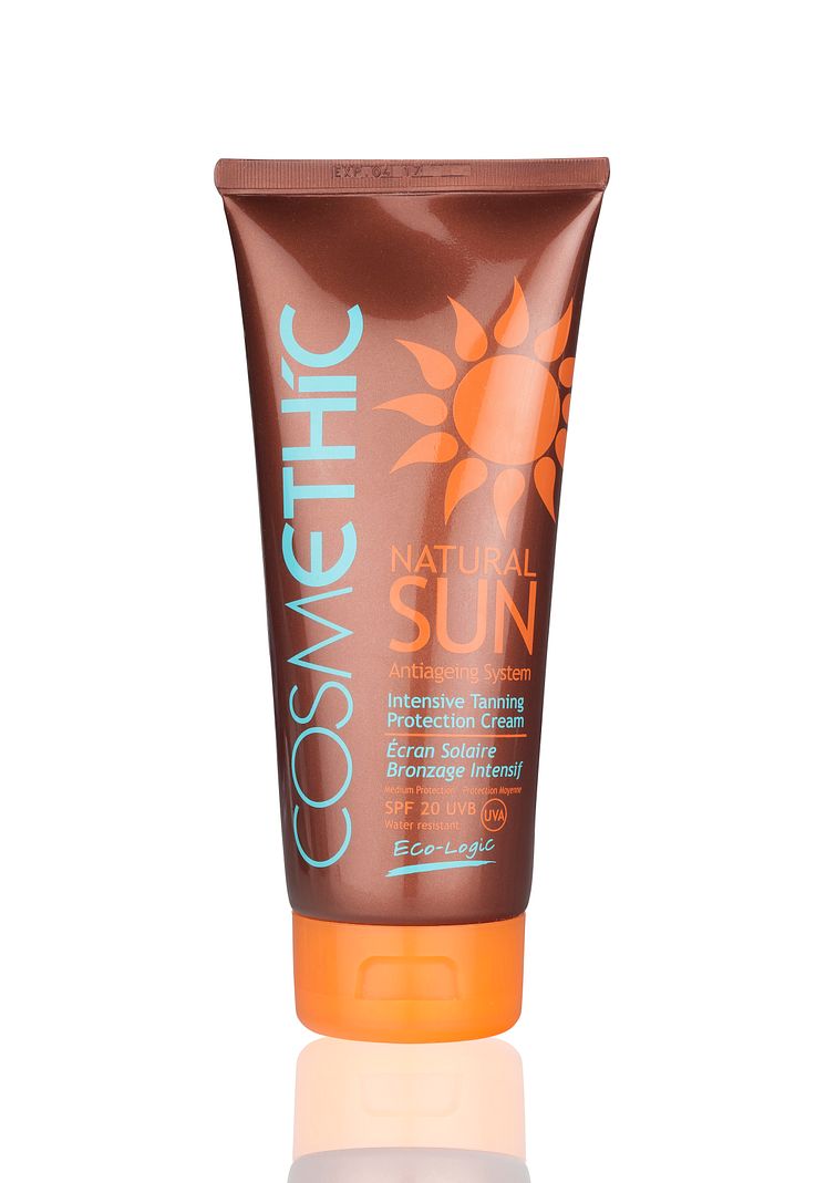 Cosmethíc Natural Sun Intensive Tanning Protection Cream Spf 20