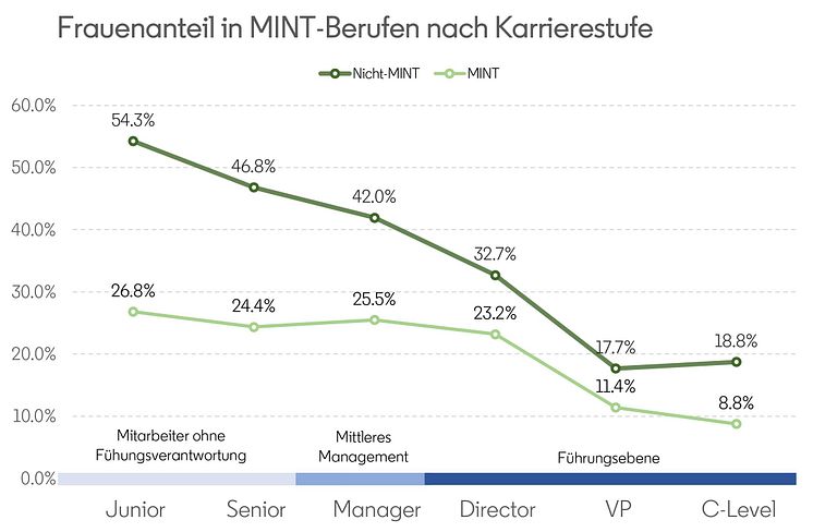 GGGR - Grafik 2 - Frauen in MINT-Berufen