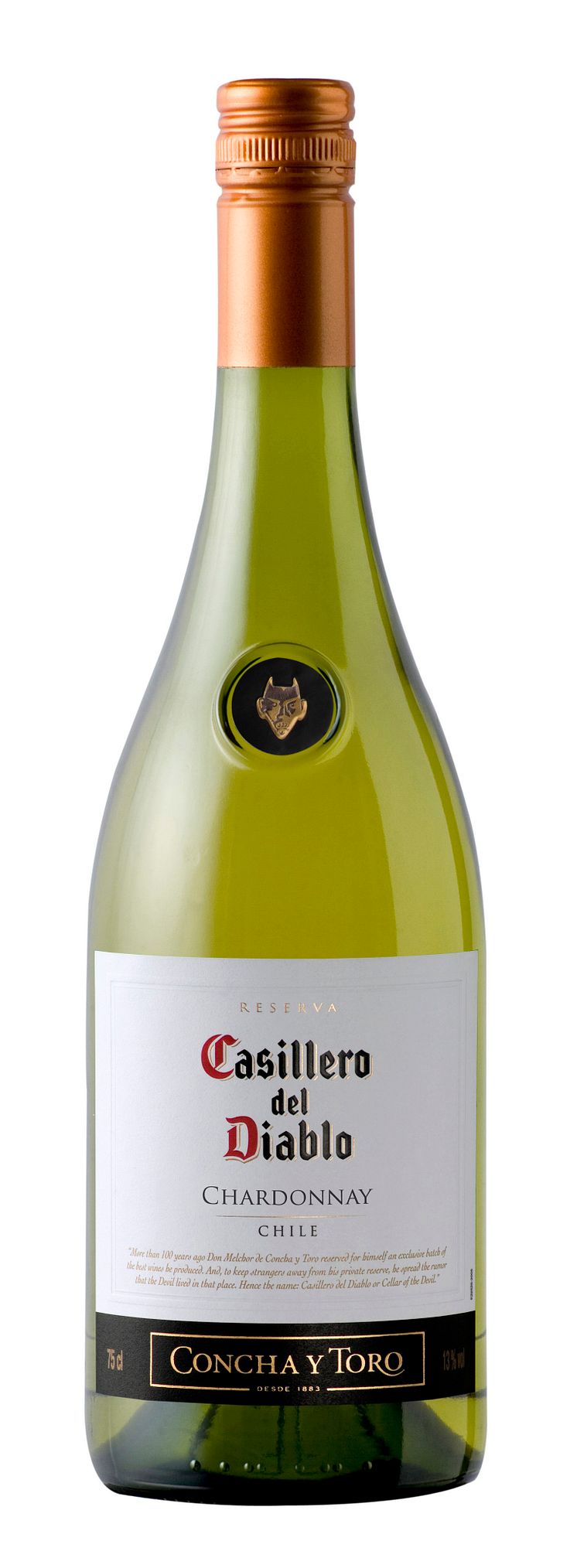 Casillero del Diablo Chardonnay, Chile (nr 207501) 750 ml