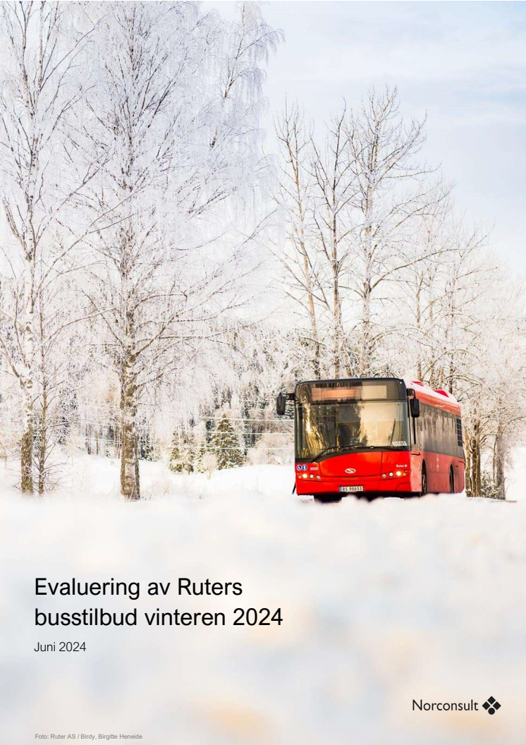 Evaluering Ruters busstilbud vinteren 2024