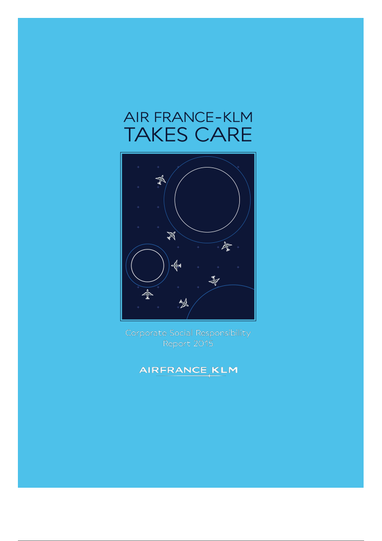 AIRFRANCE och KLMs CSR rapport 2015