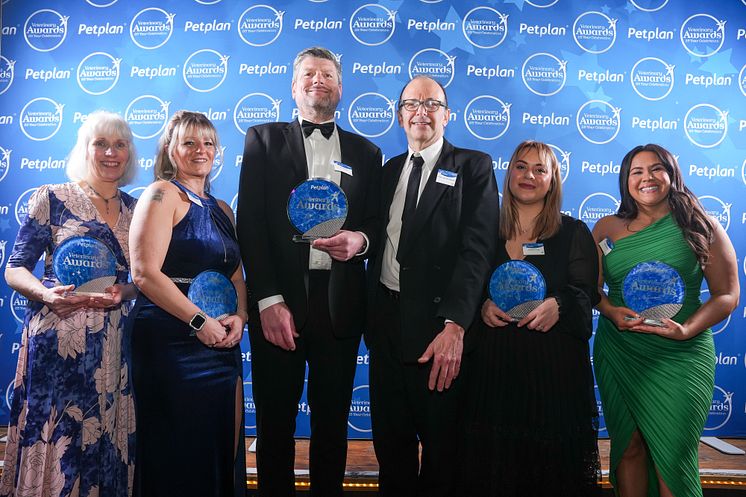 PetPlan - 2024 Veterinary Awards - Winners Group Shot