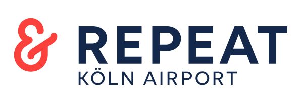 Logo &REPEAT Köln Airport