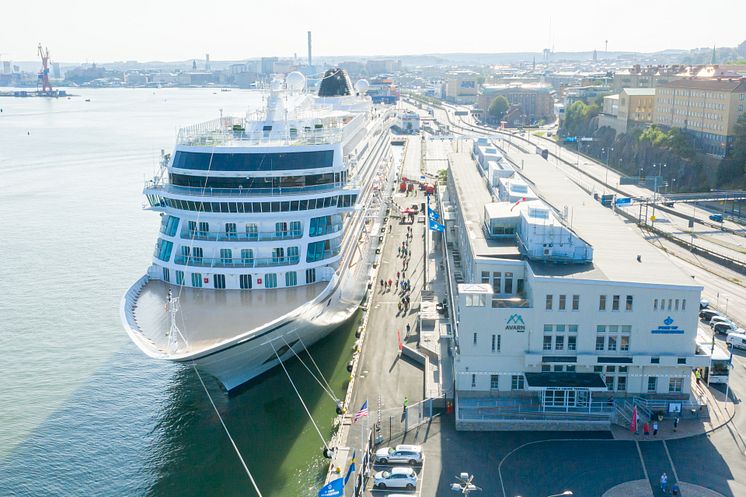 America Cruise Terminal in Gothenburg.