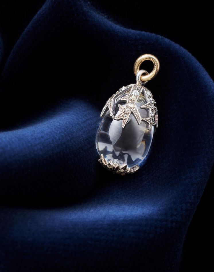 Fabergé Winter Egg pendant by Alma Pihl