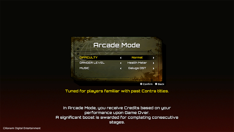 ContraOG_Arcade_Difficulty_Normal