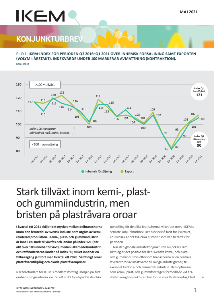 Konjunkturbrev maj 2021