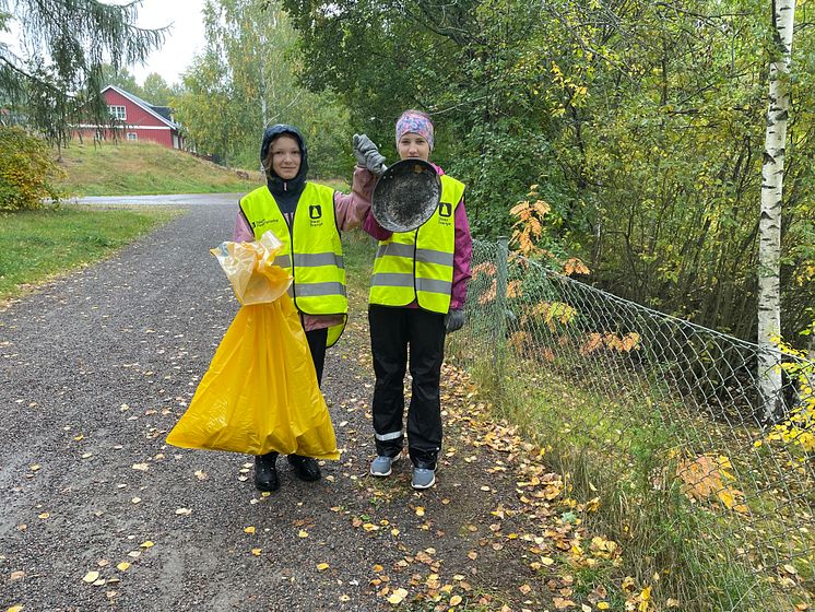 Falu konståkningsklubb städade Dalarna 2023