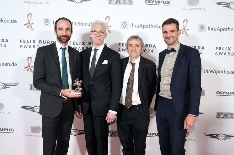 Felix Burda Award 2024: Preisträger "Medizin & Wissenschaft"