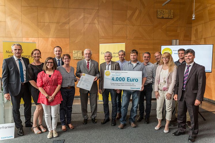 Foto: Preisträger: Sportverein Fatschenbrunn aus Oberaurach, Projekt: "Fatschis haben Energie"