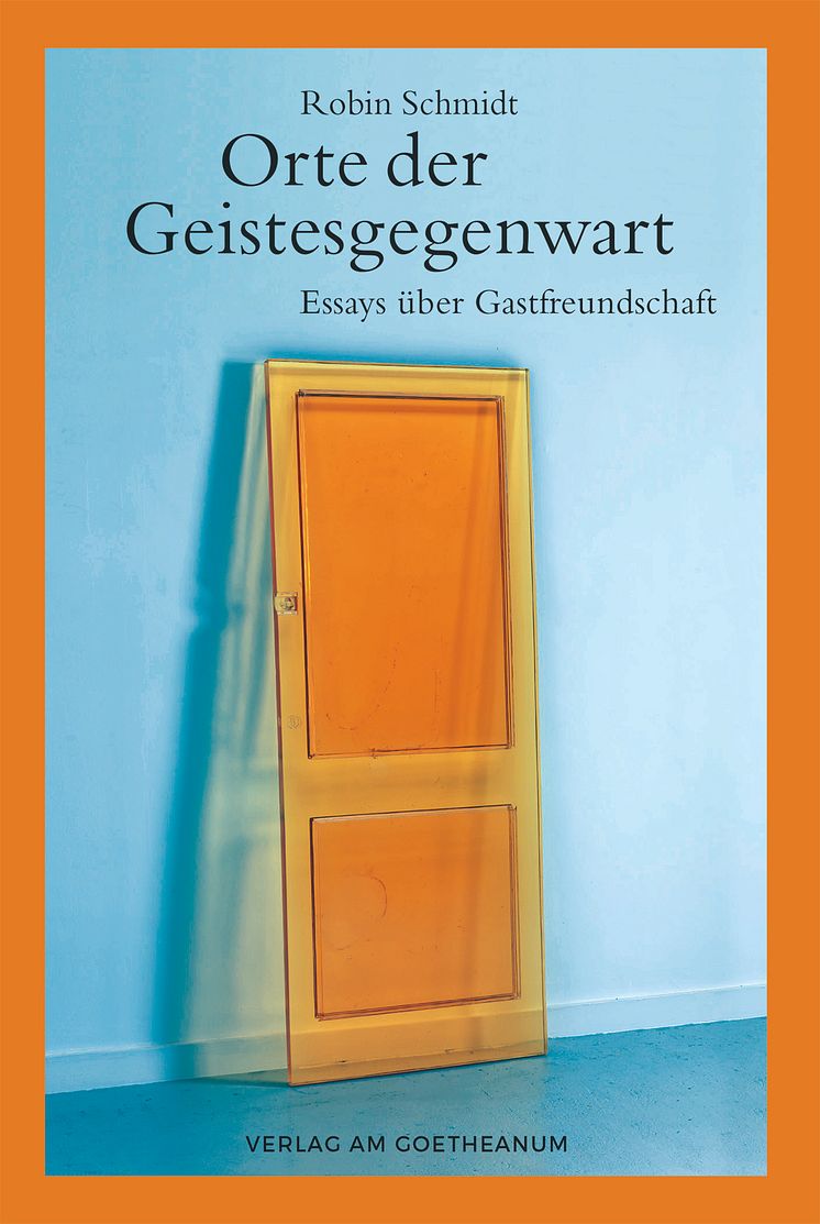 Cover des Buches ‹Orte der Geistesgegenwart› von Robin Schmidt unter Verwendung des Fotos ‹Threshold  II› von Rachel Whiteread