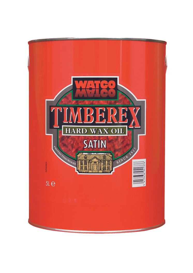 Timberex Hard Wax Oil Satin 5 liter