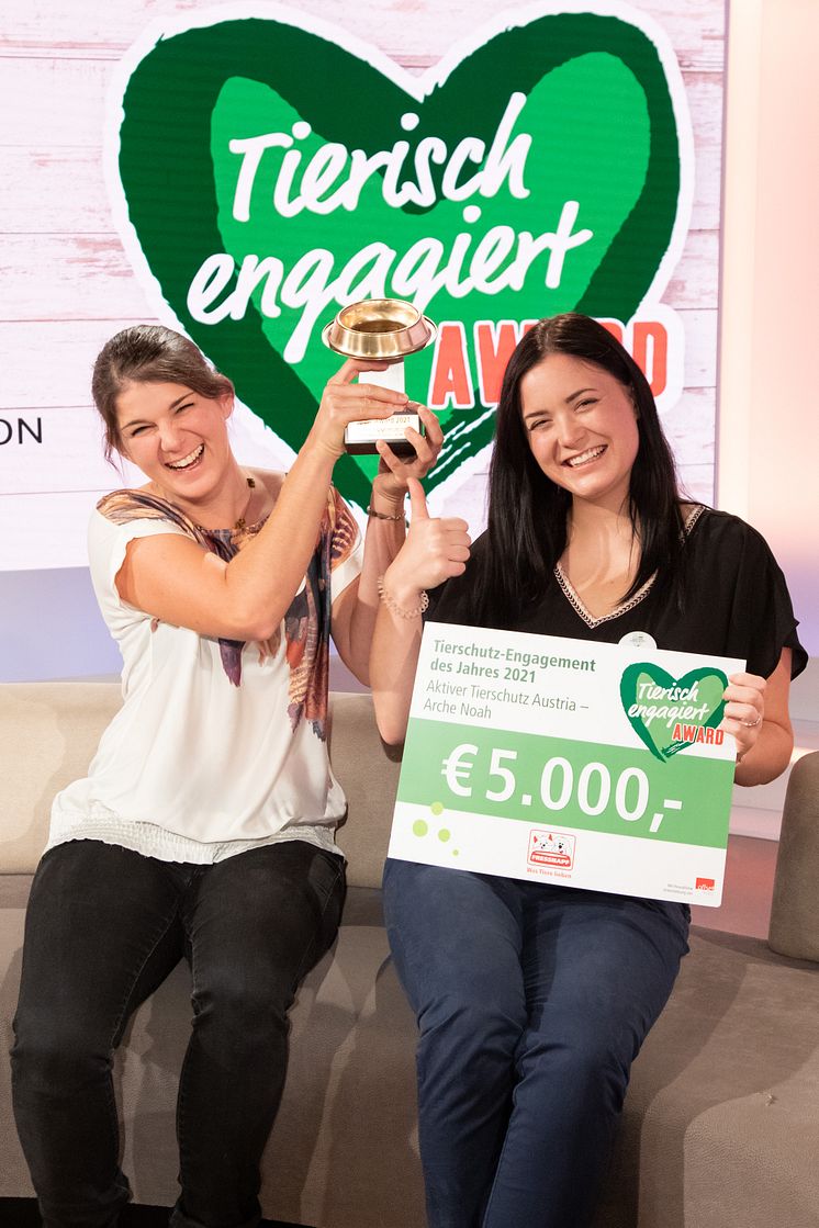 Fressnapf TEA 2021 Tierschutzengagement des Jahres Aktiver Tierschutz