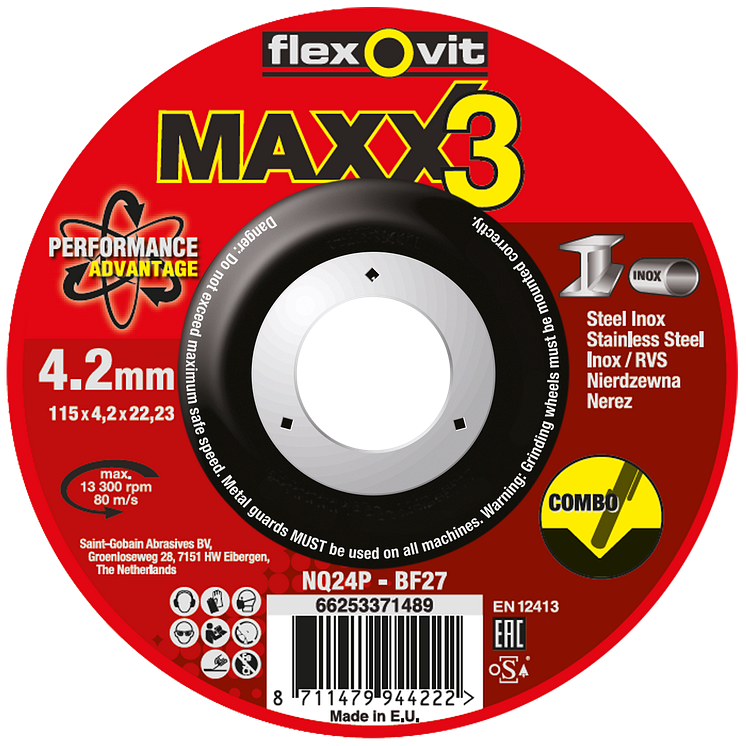 Flexovit Maxx3 Combo - Tuote 2