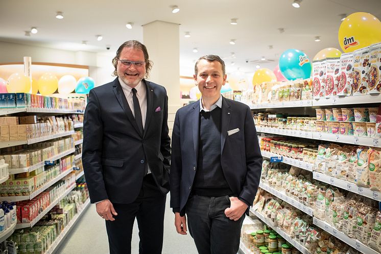 Markus Trojansky und Christoph Werner bei der Eröffnung in Breslau