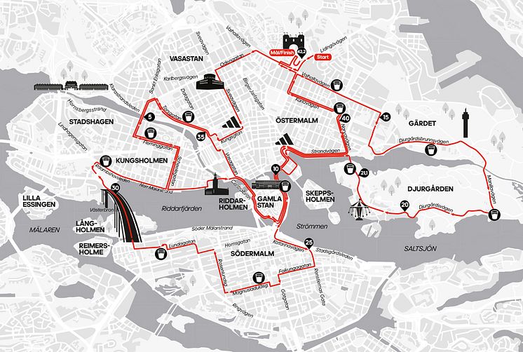 adidas stockholm marathon ny bana 23