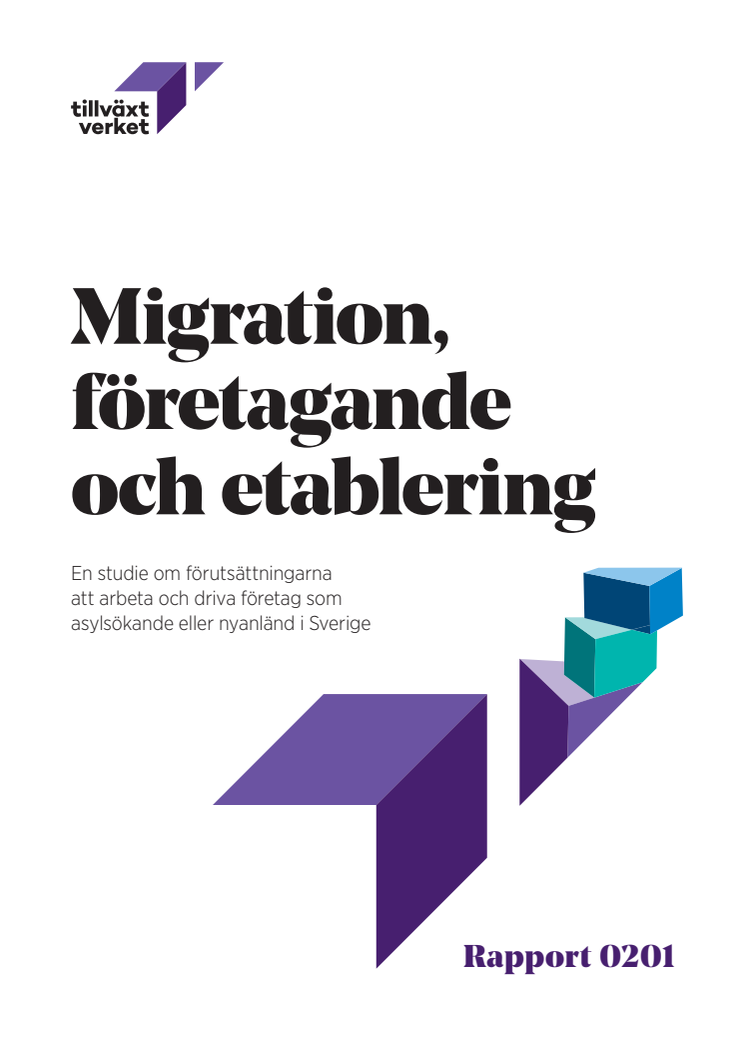 Migration, företagande och etablering 2016